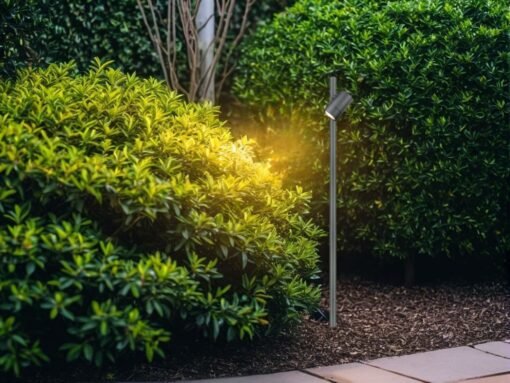 Spike Garden Lamp GU10 Sand Black Rotatable Waterproof - Image 2