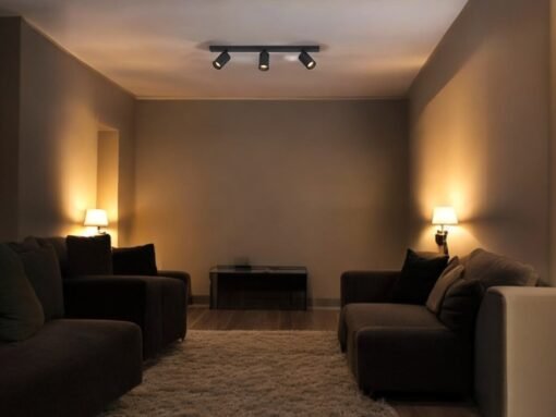 Surface-mounted spotlight GU10 Fixture triple cylinder sand black rotatable - Image 3