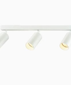Surface-mounted spotlight GU10 Fixture triple cylinder sand white rotatable