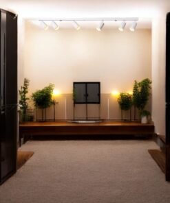 Alternative view of GU10 Surface-mounted spotlight Fixture 6 cylinders sand white rotatable