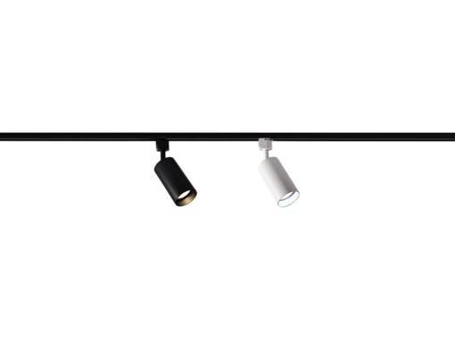 Track light GU10 Fixture cylinder sand black rotatable - Image 5