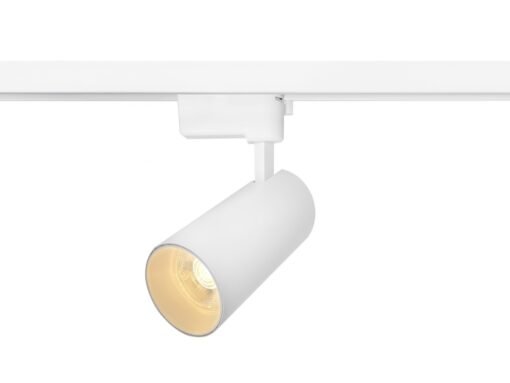 18W 4000K LED Track Light cylinder sand white rotatable