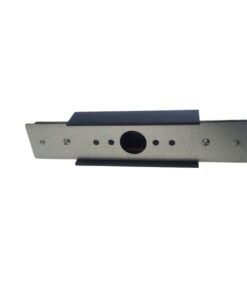 Alternative view of Central feed connection for 1 phase 2 wire track light system sand black