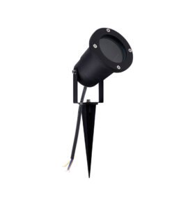 Spike Light GU10 fitting sand black waterproof