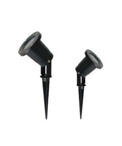 Alternative view of Spike Light GU10 fitting sand black waterproof