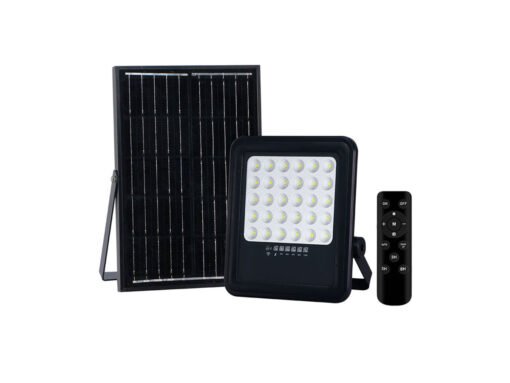 Solar 1000lm LED Floodlight with Remote Control