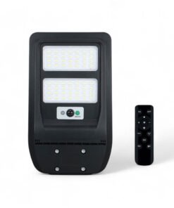 Alternative view of Solar 750lm LED Streetlight with Sensor and Remote Control