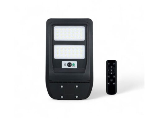 Solar 750lm LED Streetlight with Sensor and Remote Control - Image 2