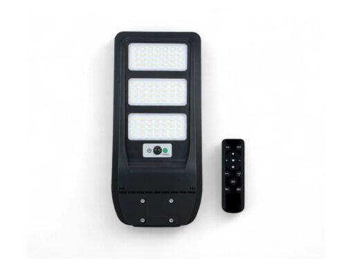 Solar 1500lm LED Streetlight with Sensor and Remote Control - Image 2