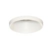 GU10 Recessed design fixture cylinder sand white with lamp holder