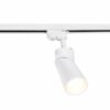 Track light spot GU10 fixture cylinder sand white rotatable
