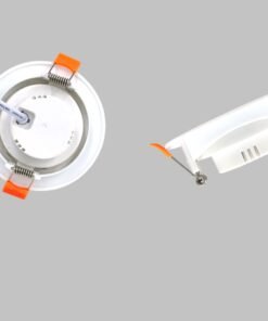 Alternative view of 4.9W SMD LED Recessed spotlight 6000K matt white with lens