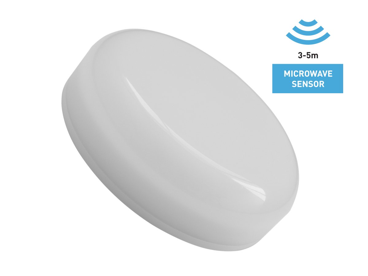 12W 4000K Surface-mounted LED Panels waterproof fire-resistant with microwave sensor - Image 5