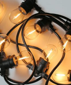 Alternative view of 10 meters E27 Waterproof String Light connectable