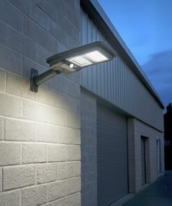 Alternative view of Solar 750lm LED Streetlight with Sensor and Remote Control