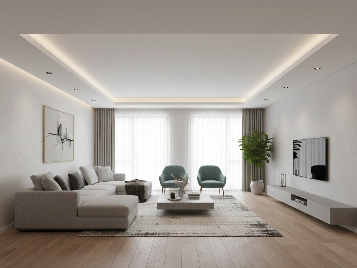 4.9W SMD LED Recessed Spotlight 6000K Matt Black with Lens - Image 6