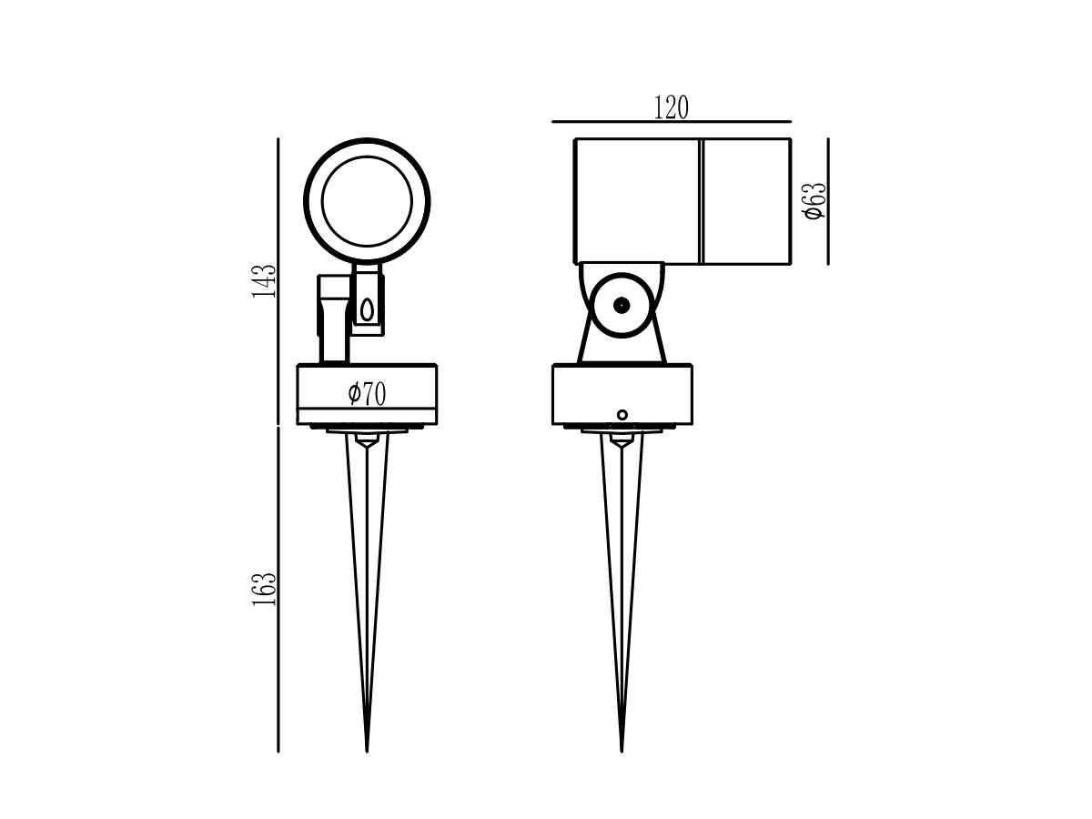 Prikspot GU10 fitting zwart draaibaar waterdicht - Image 7
