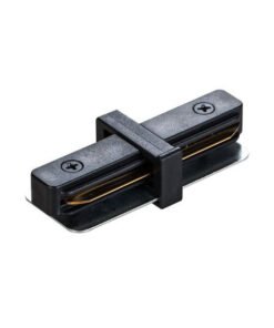 Doorverbinder voor 1 fase 2 draden railsystem mat zwart
