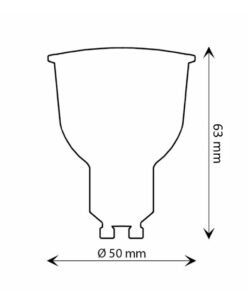 Alternative view of 9W GU10 LED Spot 4000K