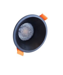 GU10 Inbouw armatuur zwart met lamphouder