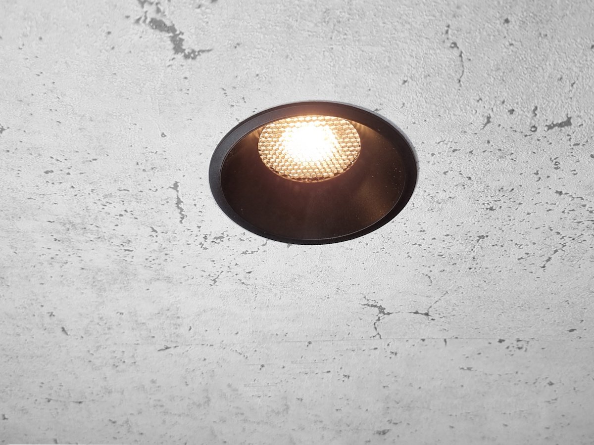 GU10 Inbouw armatuur zwart met lamphouder - Image 2