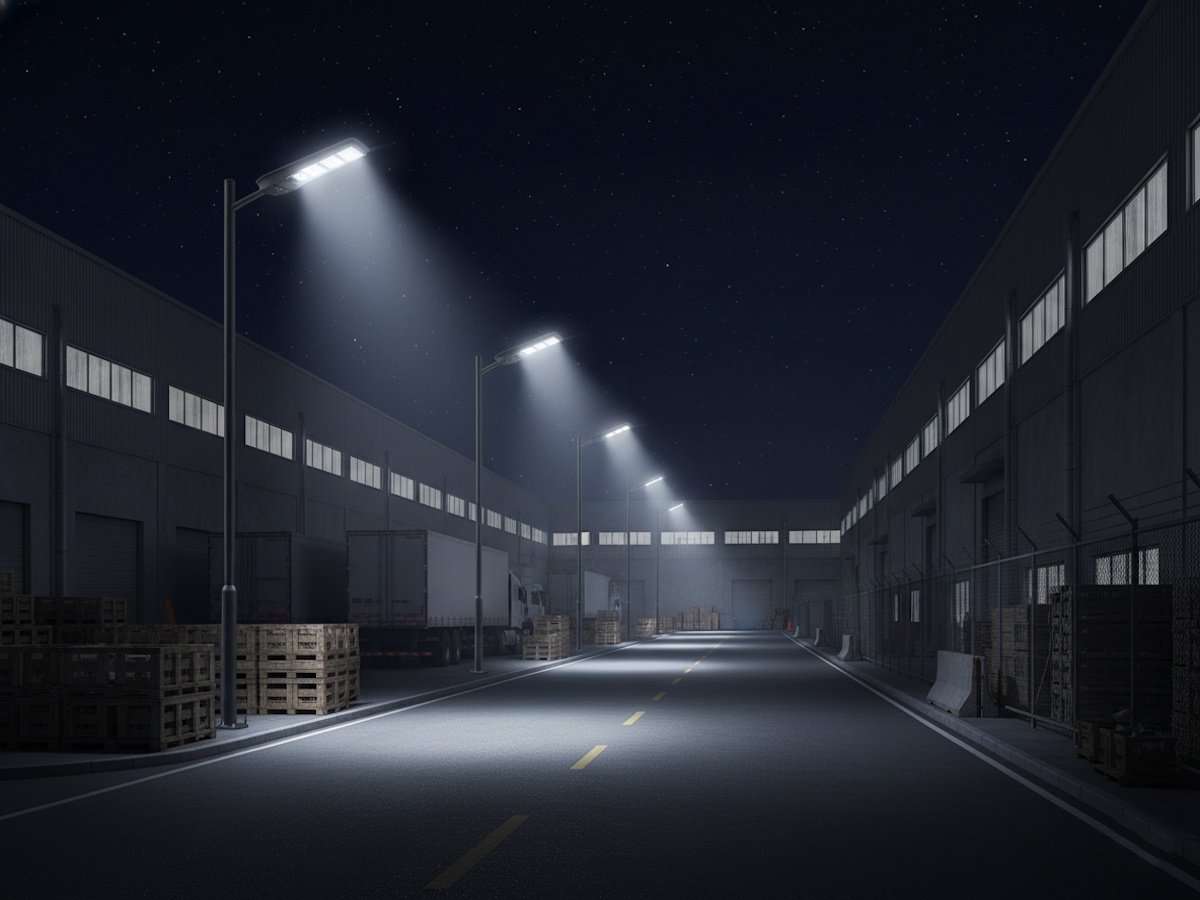 Solar 5000K 1500lm LED Straatverlichting met Remote - Image 4