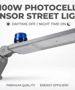 Alternative view of 100W 5000K Straatverlichting fotocel sensor waterdicht
