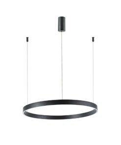 Duora Design Pendant Lamp Sand Black 80cm 50W LED CCT 3 Colors & 3 Step Dimming