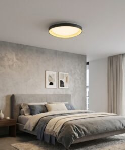 Alternative view of Auren Design Ceiling Lamp Black 62cm 50W LED CCT 3 Colors & 3 Step Dimming