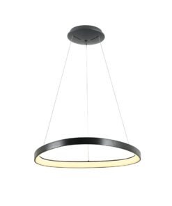Auren Design Pendant Lamp Black 62cm 50W LED CCT 3 Colors & 3 Step Dimming