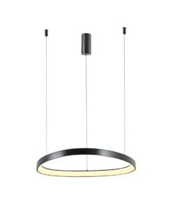 Auren Design Pendant Lamp Black 82cm 70W LED CCT 3 Colors & 3 Step Dimming