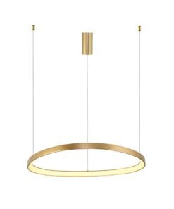 Auren Design Pendant Lamp Gold 82cm 70W LED CCT 3 Colors & 3 Step Dimming