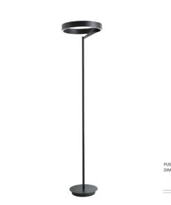 Arcao Design Floor Lamp Black 35cm 22W LED CCT 3 Color Dimmable